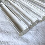 Antique glass knife holders
