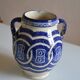 Large vase from the Serghini workshop, ancient Moroccan ceramics, first half of the 20th century.
