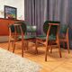 Set of six chairs, 1960s