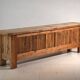 Old carved pine wood buffet – Gansu, around 1900