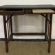Petit bureau / table console en bois vintage