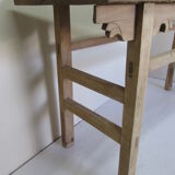 Console pickled wood