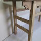 Console pickled wood