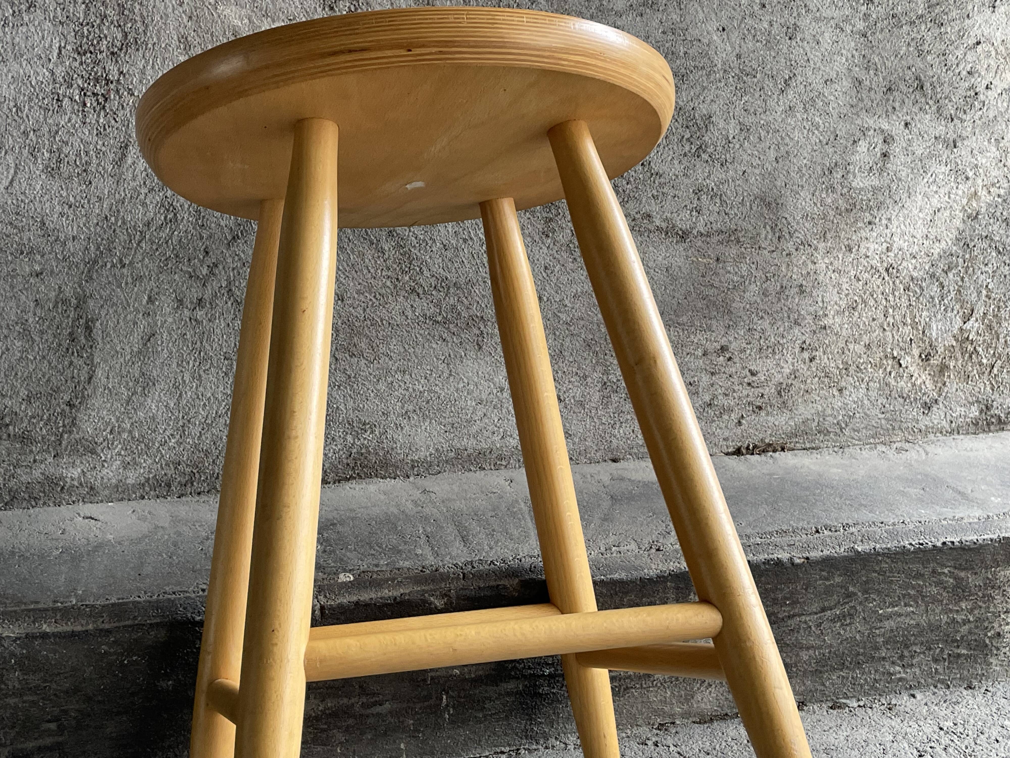 Vintage Scandinavian stool, 1960s