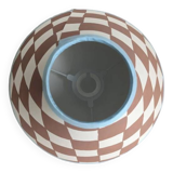 Checked lampshade