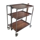 Three trays rolling and foldable service