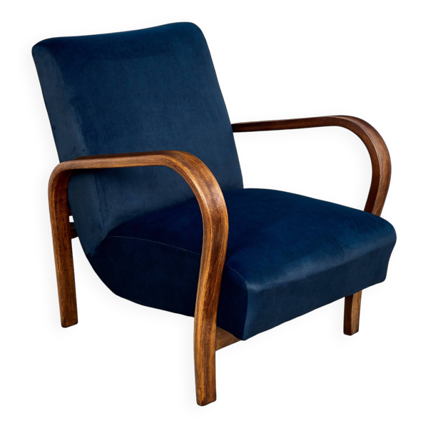 Fauteuil conçu par K. Kozelka et A. Kropacek, Interier Praha, Tchécoslovaquie