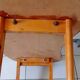 Scandinavian compass leg bean table