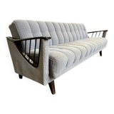 Grey vintage sofa / sofa / bed