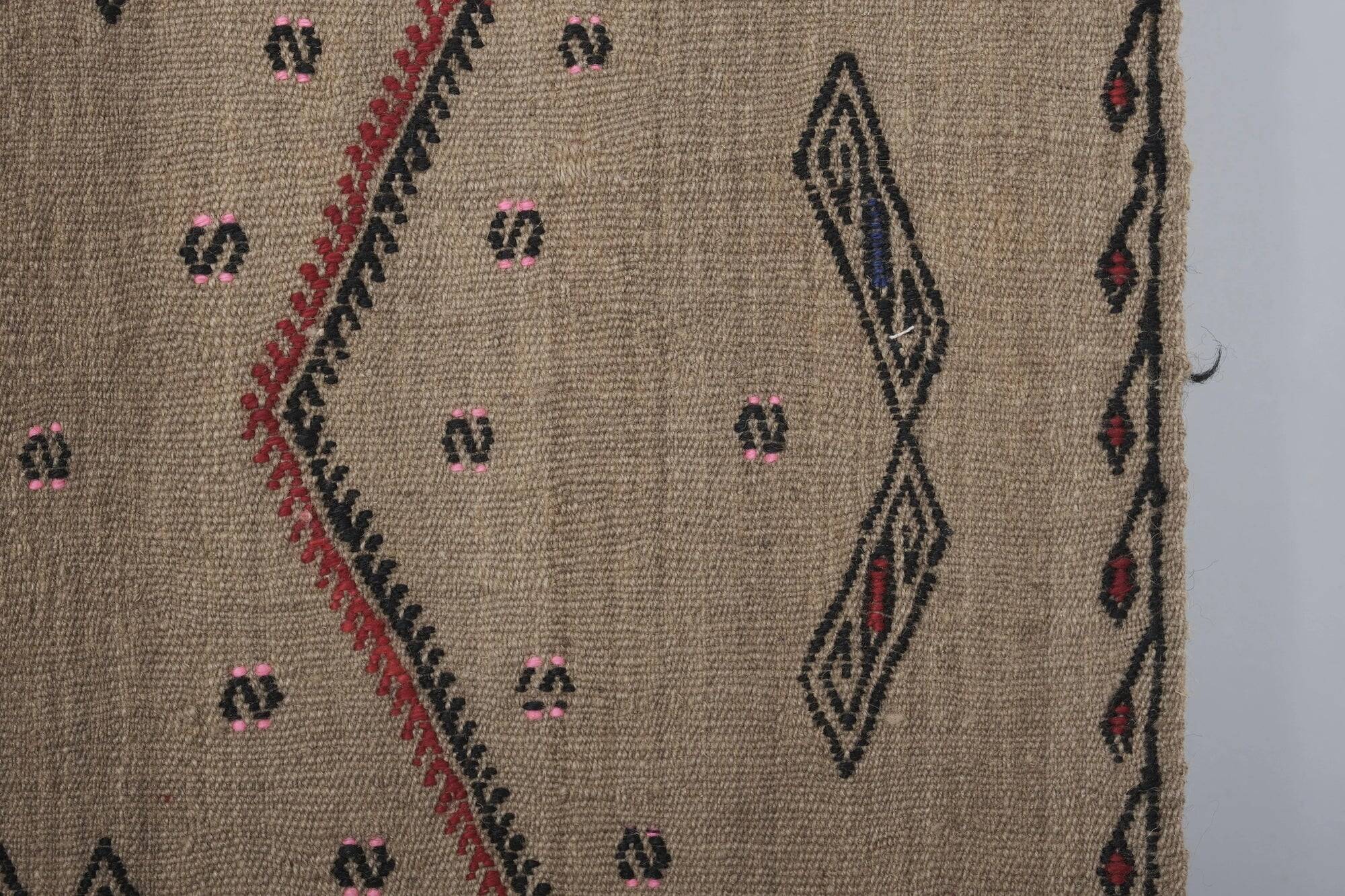 Vintage Turkish hallway rug 55x376 cm