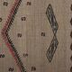 Vintage Turkish hallway rug 55x376 cm