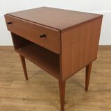 Scandinavian bedside 1 vintage drawer