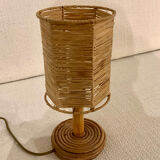 Rattan lamp
