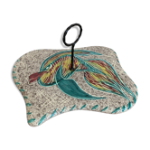 Plat vintage vallauris forme libre
