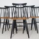 Set of Fanett chairs Scandinavian design by Ilmari Tapiovaara