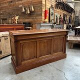 Oak counter early 20th century