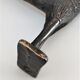 Horse sculptural brass solid patina black design