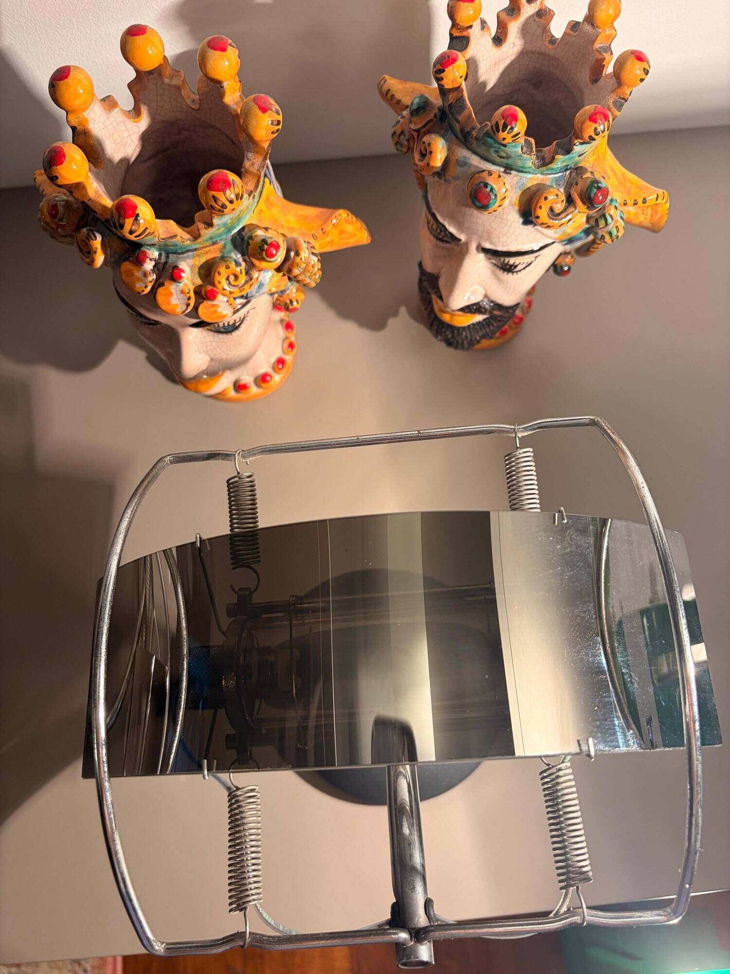 Pair of Artemide Sidecar Warrior wall lights – Vintage design – Perfect with
