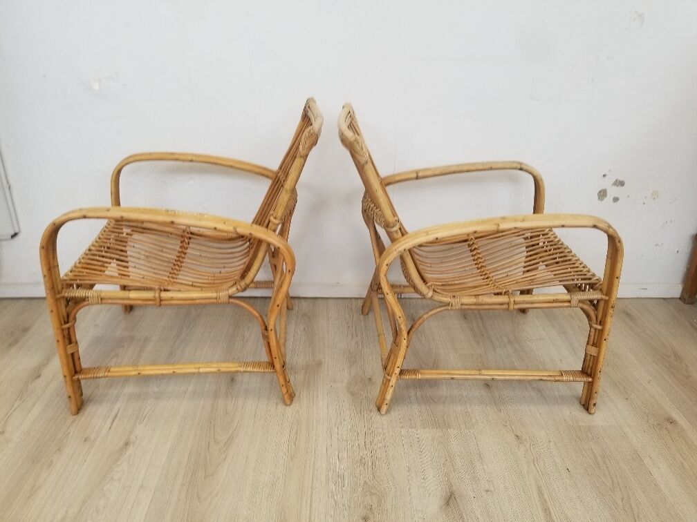 Vintage rattan chairs