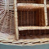 Vintage Rattan Serving Tray