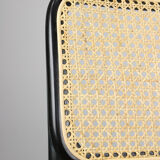 Vintage black B32 Cesca chair by Marcel Breuer, 80s