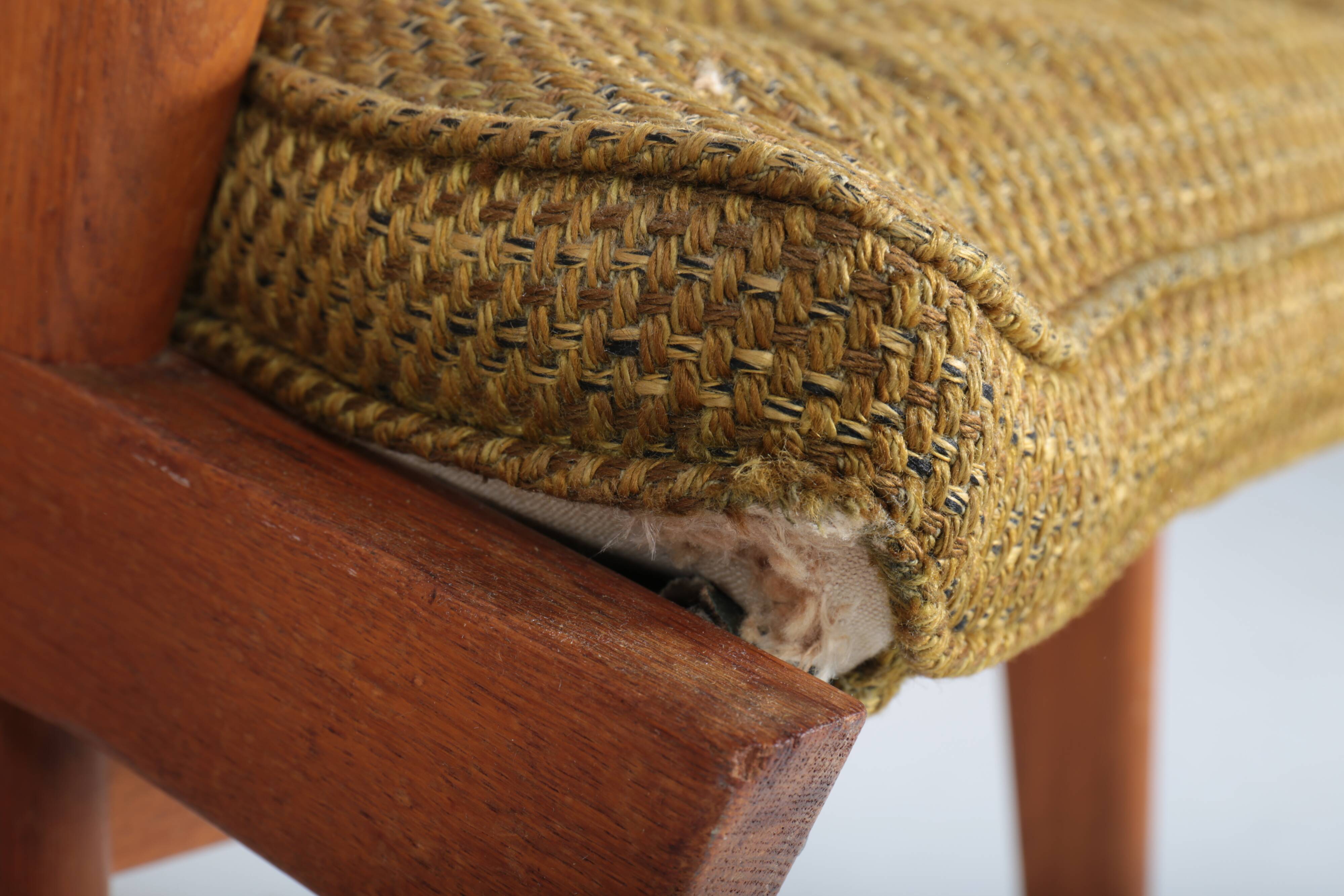 Set of 4 vintage Free-Span FS-116 armchairs, 50s