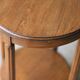 Pretty ART DECO (1920s/1930s) pedestal table or side table in oak.