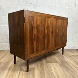 Vintage Scandinavian rosewood sideboard by Hundevad, 1960s