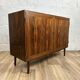 Vintage Scandinavian rosewood sideboard by Hundevad, 1960s