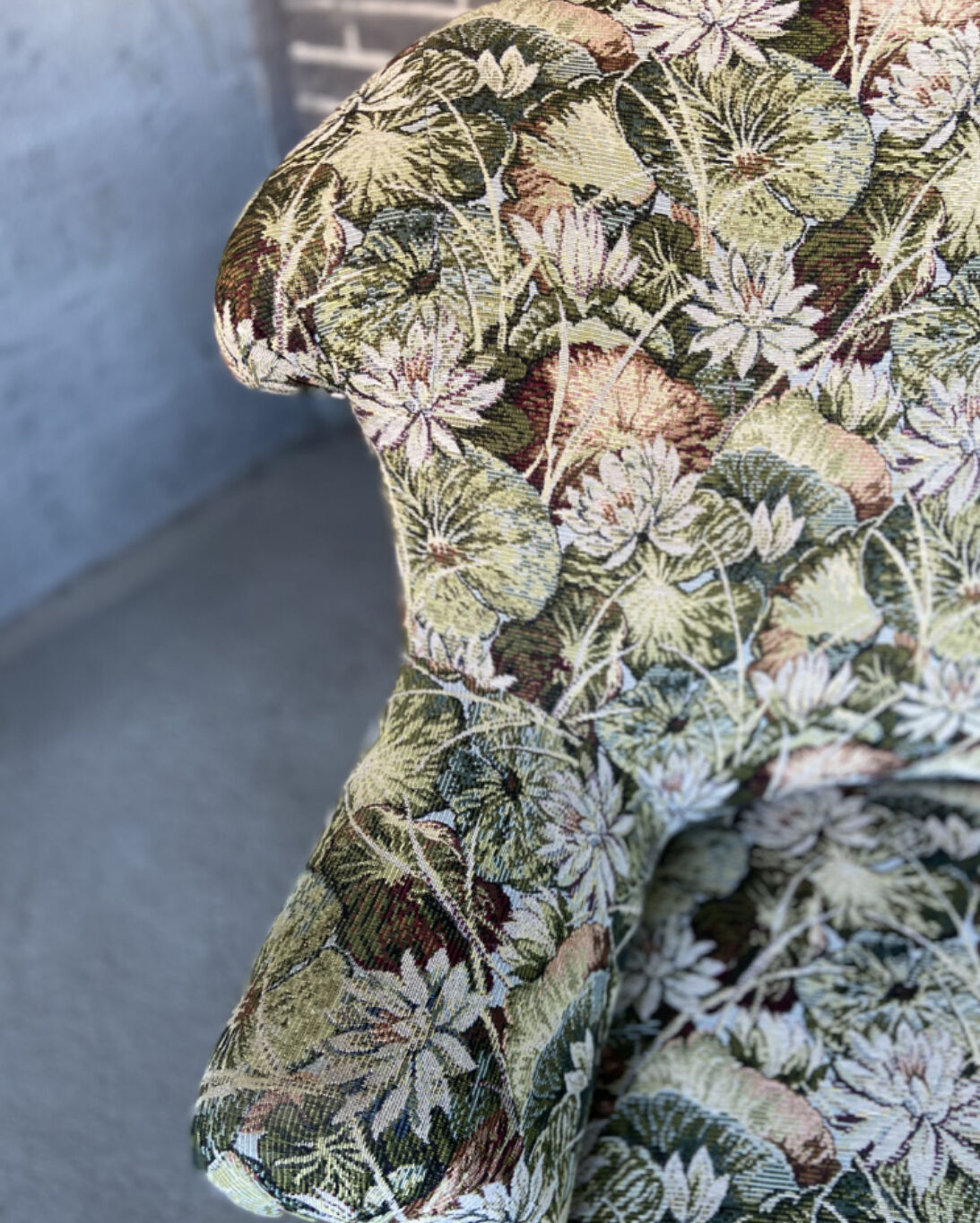 Napoleon III style bench completely renovated