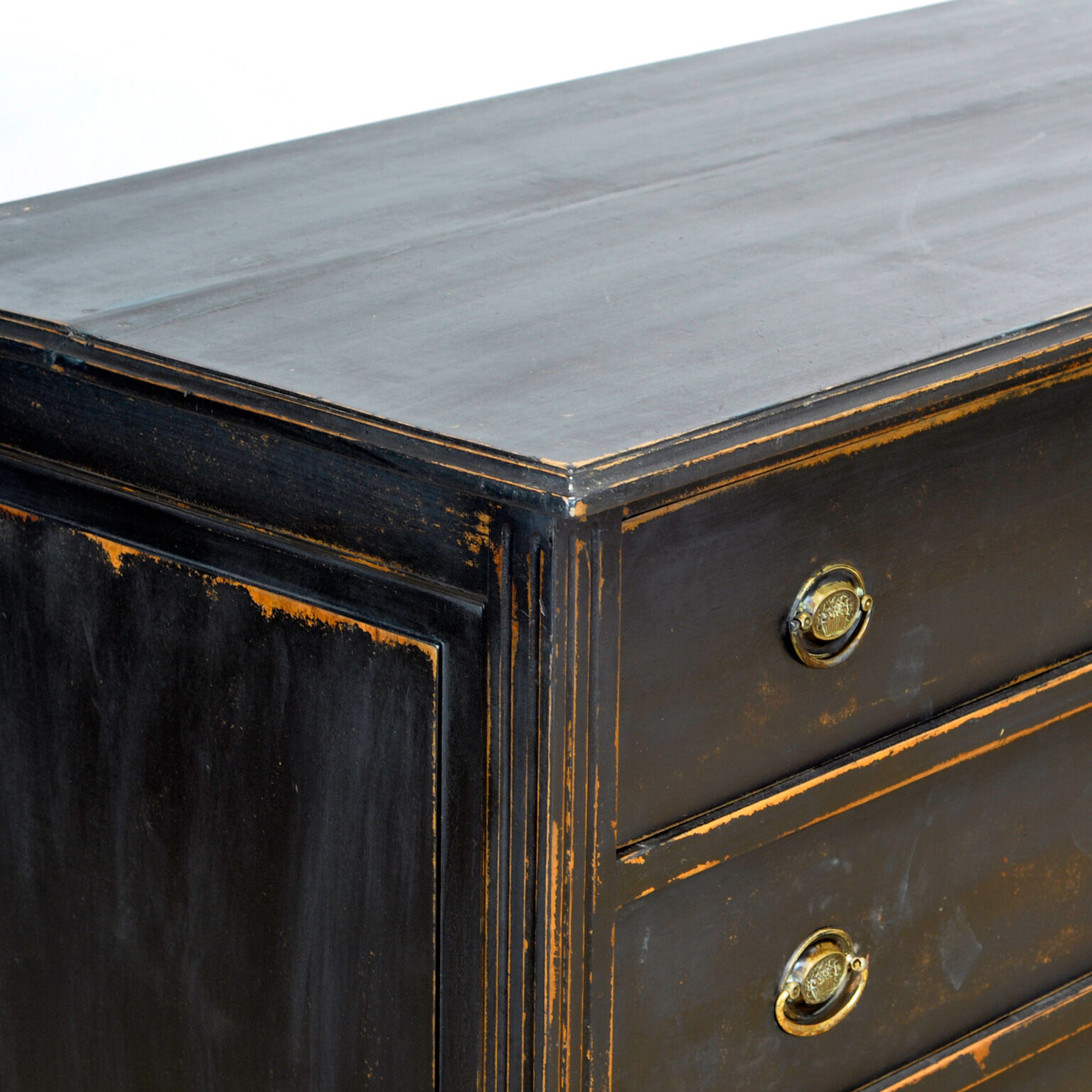 Commode en pin et chêne, vers 1920