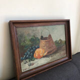 Still life with orange