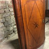 Curved notch in louis xv period marquetry stamped j.b galet