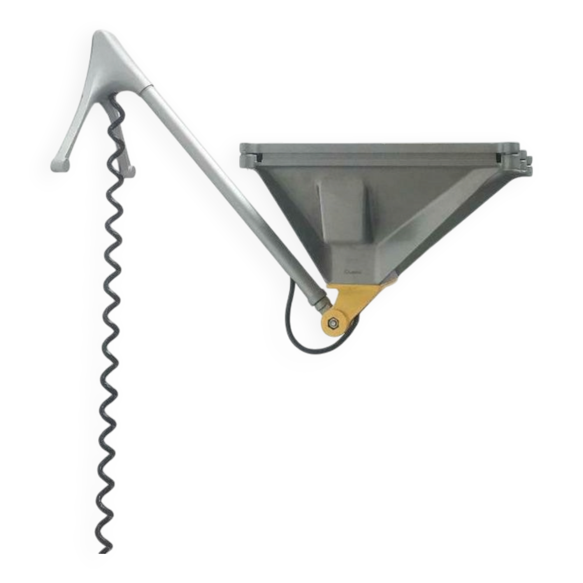 Vintage Italian wall lamp Lingotto by Renzo Piano for Iguzzini