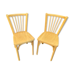 Set de 2 chaises bistrot