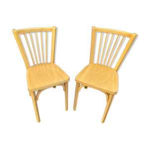 set de 2 chaises bistrot