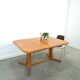 XL Deense uitschuifbare teak eettafel