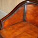 Restored leather captain's or director's chair