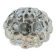 candle holder lantern in crystal Orrefors Sweden