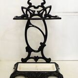 Enameled cast iron umbrella stand