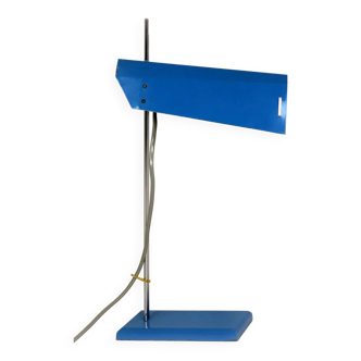 Lampe de table bleue par Josef Hurka pour Lidokov, années 1970