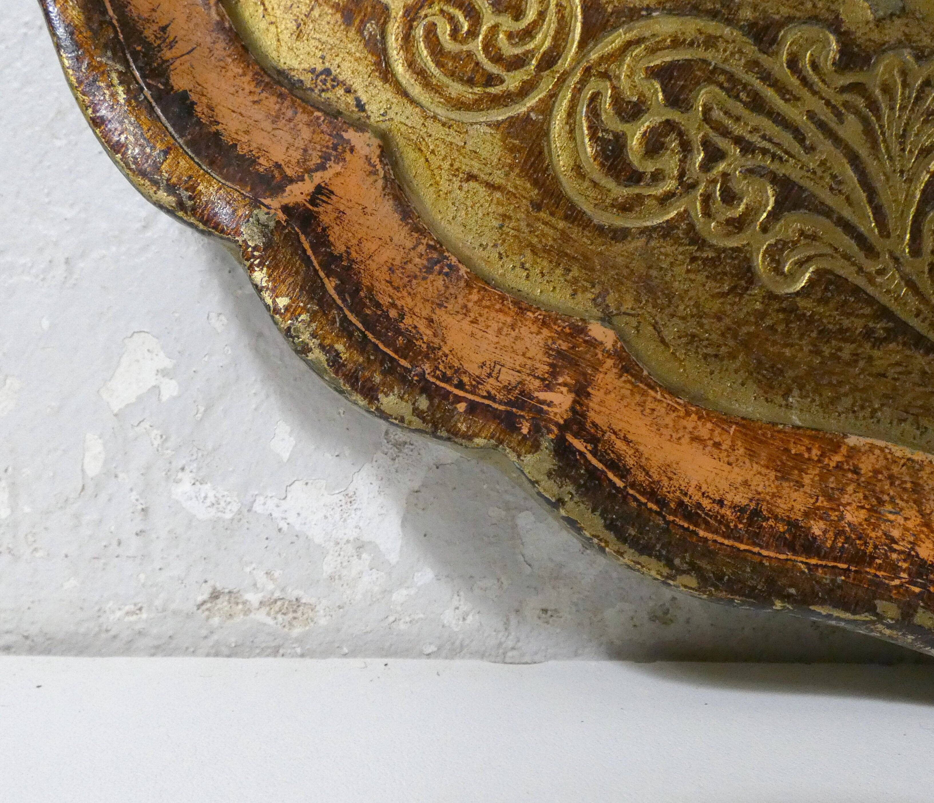 ancient Venetian tray