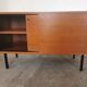 Buffet portes coulissantes en teck de Gunther Renkel pour Rego