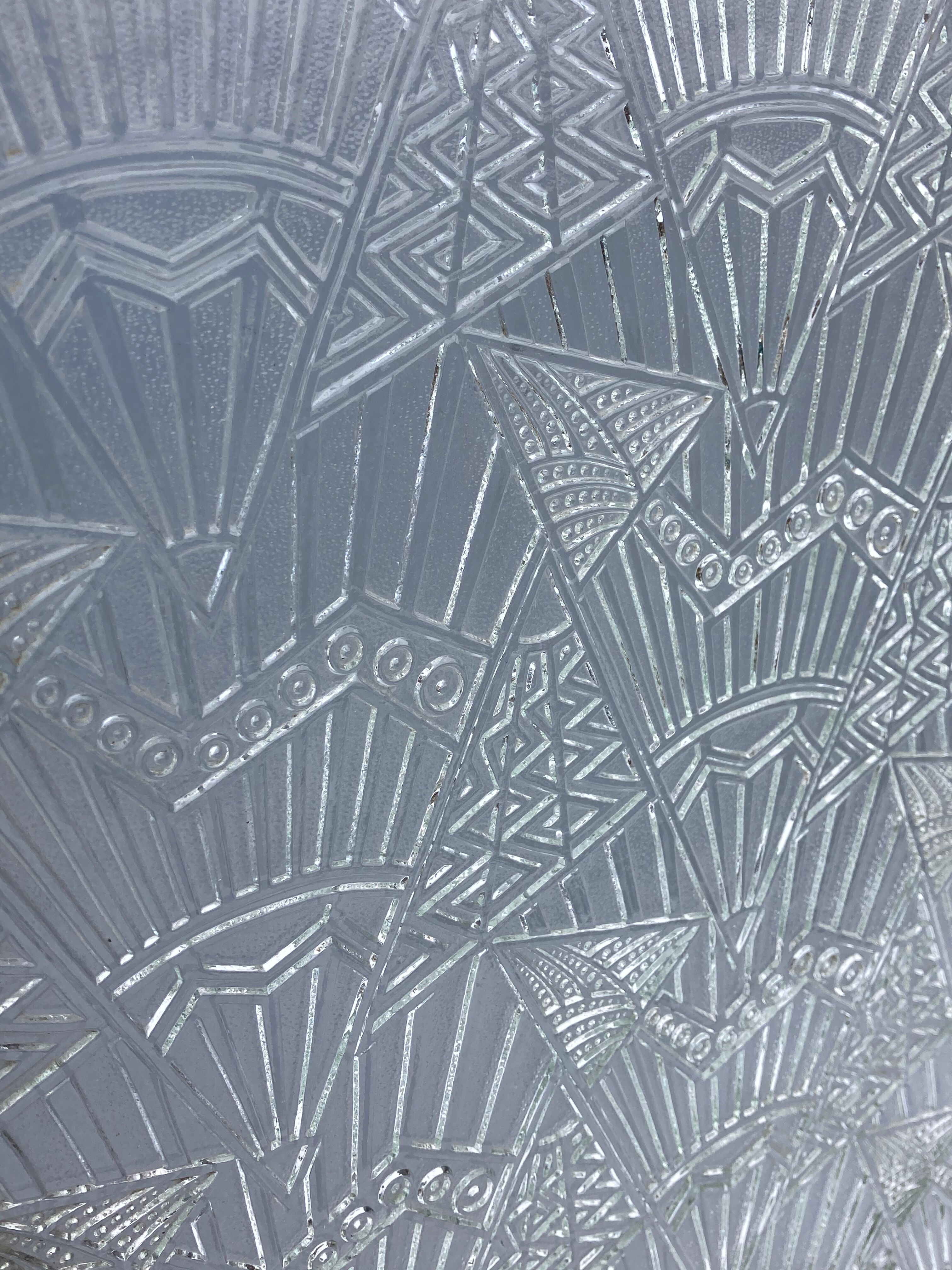 Art Deco glass windows