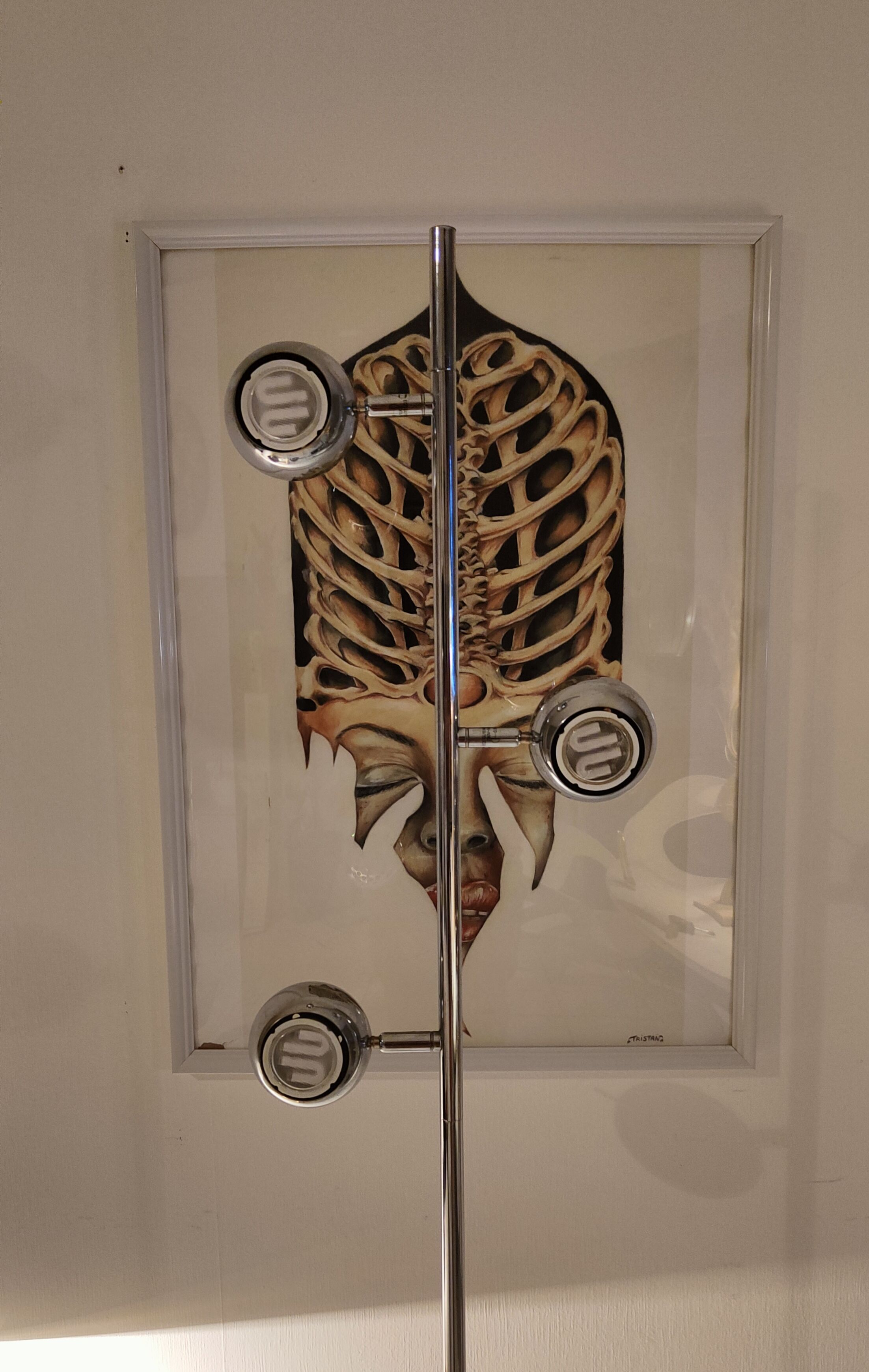 Floor lamp reading 1970