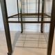 Art Deco brass magazine rack XX century