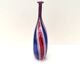 Murano vase in multicoloured blown glass, Italy 1970