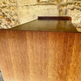 Storage unit/Library with sliding glass doors 1960s