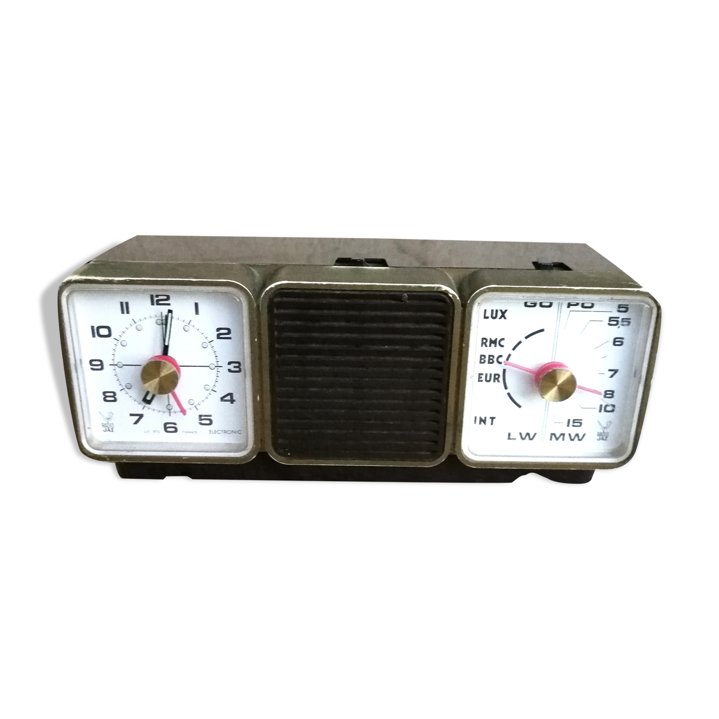 Vintage Jaz Alarm Clock Radio