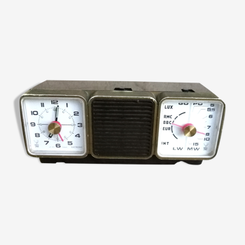 Vintage Jaz Alarm Clock Radio